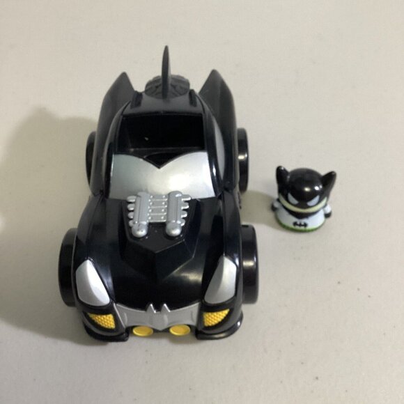 Fisher Price Batman Figure With Batmobile Vehicle - Picture 5 of 8